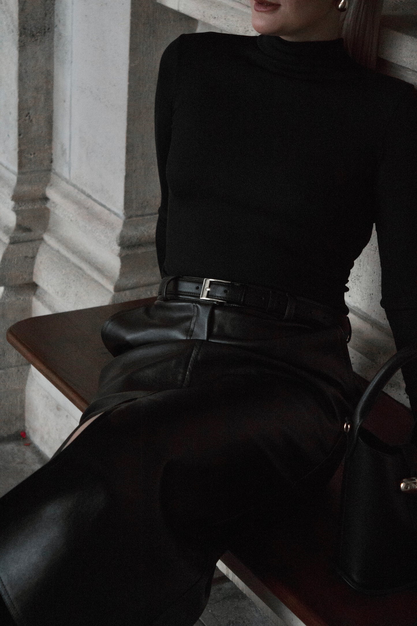 POLISHED LONG SKIRT