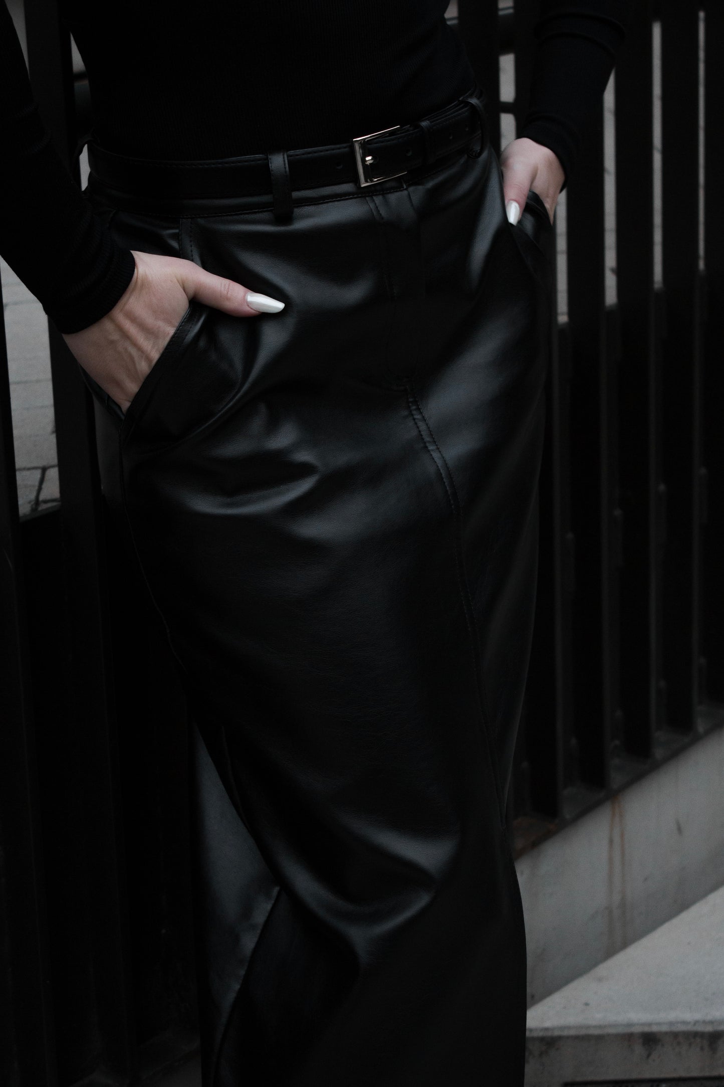 POLISHED LONG SKIRT